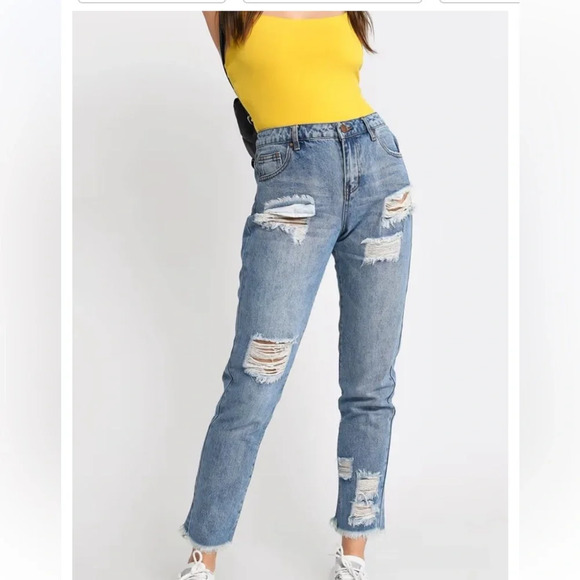 Tobi Montana Vintage Distressed Jeans - Picture 1 of 7